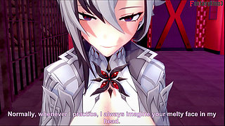 Arlecchino blowjob - 1 - Genshin Impact