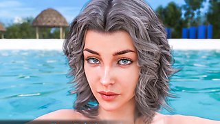 Wild river romp with Misskitty2k in Sunville's latest milf adventure