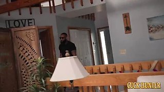Kira Fox Gets Ravaged By BBC While Husband Watches - Interracial Cuckold Sex