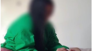 Mexican Beautician Works From Home With Naked And Satisfied Client