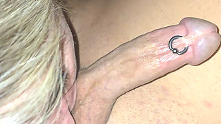 A passionate homemade sex video ends in a very messy creampied milf pussy