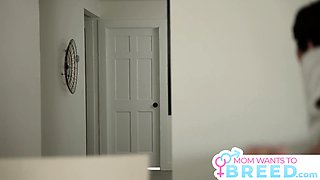 Nasty brunette pornstar with big boobs