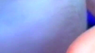 Blonde Babe Fingers Her Pierced Pussy While Sucking Cock