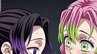 Mitsuri,shinobu,tanjirou (ffm) Kny