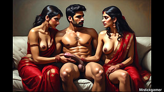 Indian sexy middle aged aunty with 18 year old college boy fucking everyday