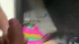 Corno encontra a esposa cheating novinha dando professional individual dotado na varanda