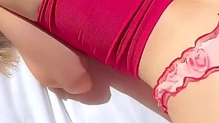 Stretching My Pussy First Thing in the Morning