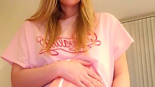 Jessy funny amateur teen brunette toying