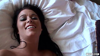 Lets Try Anal - Chloe Is Experimenting Anal Sex for First Time, She Ask to Her Boyfriend to Be Gentle with Her Asshole