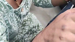 Indian Desi Wife Blowjob Sucking Cumshot on Neck in Bathroom