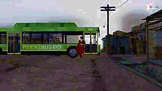 Savita Bhabhi Doggy Style Fuck in Moving Bus - Big Tits Indian MILF Public Sex