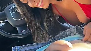 Autumn Falls Fucking in The Car