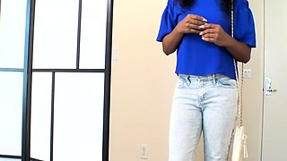 Hot Black Maid Does Some Webcam Black and Ebony