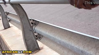 Supah Taut Ebony Cooch Plumbed POINT OF VIEW By XXL White Manmeat Bf Outdoors