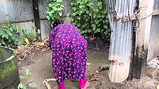 Desi Bhabi Sex With Her Young Boyfriend Outdoor From Home- Village Big Ass - Village Outdoor - Village outdoor