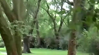 Chick stranger gets her pussy drilled hard by huge dick