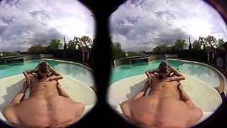 Gina by the Pool VR