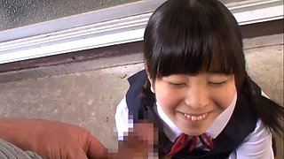 Kinky double japanese blowjob and hardcore fucking session
