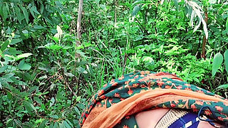 It Was Rainy Season and Sister-in-law Was. Both of Them Went Out and Had Sex in the Garden. W's