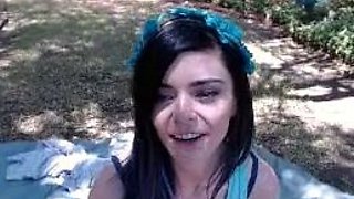 Teen Cute Italian Brunette Solo At