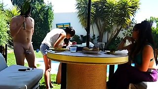 Spanish Pegging And Foot Fetish - Ladies Ghalia And Isis