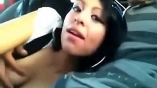 Girl sucking in the car ft. Young Horny  Latina Girl: Big Ass, Blowjob  Amateur Porn