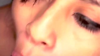 A beauty from Mexico sucked a cock and demonstrated the highest level of hand job and blowjob