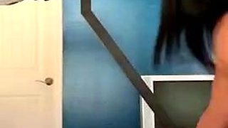 Nasty brunette pornstar with big boobs