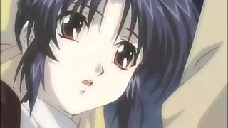 Cum covered japanese anime slut in fuck session gets banged