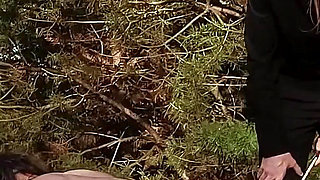 Sinea Gets Punished with Outdoor Spanking for Cumming Without Roman's Permission!