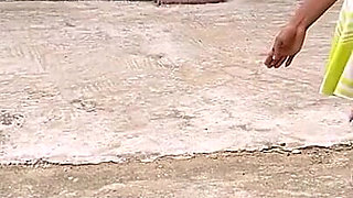 African Lesbian Lover Playing Local Game in Outdoor