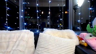 Big boobed brunette jerks off on the fresh air