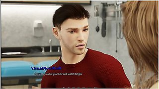 Matrix Hearts (blue Otter Games) - Part 3 - Stewardess Hot Sex In Airplane And Hot Babe By Loveskysa - Car Toon