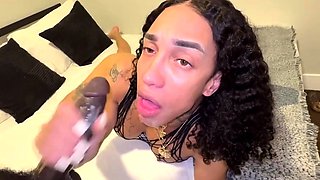 Ikeepthemcuming Throat Training With BBC POV