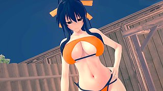 Dxd, animation, bikini