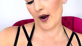 Big Boobed Blonde Masturbates With A Dildo In The Bathroom