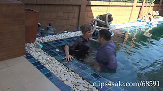 Seamless pleasure - pool dare