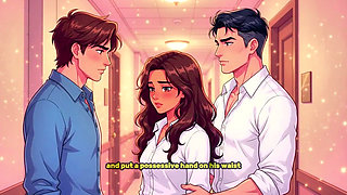 Hotel Employee Cheating Wife Rides Permanent Guest While Boyfriend Watches Netorare Hentai