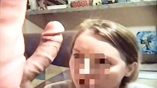 Neighbors 19 Yr Old Wife Sucks Me For A Case Of Toilet Paper. Cum Facial
