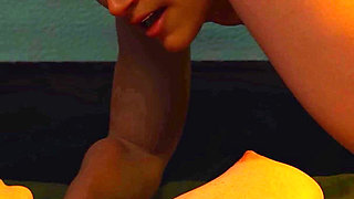 18yo Innocent Virgin Teen Girlfriend Romantic First Time Sex - 3D Animated Hentai Game - Taboo University (steam Game)