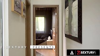 Twenty-one sextury - stunning stunners Amirah Adara and Alexis Crystal love Anal Sex part 1