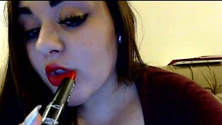 Beautiful brunette with big boobs jerk off instrucions