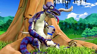 Romping, rule 34, cum on tits