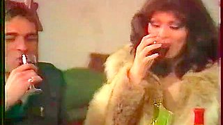 Vintage French porno with hairy guys and ladies