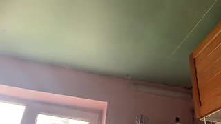 Big natural tits under gothic shirt