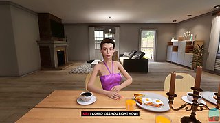 Mommy with big boobs brings the taste of seduction to playtime