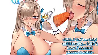 A perfect vacation always starts with an orgy - Asuna JOI