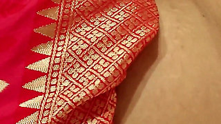 Desi Indian Newly Married Bhabhi Can't Control Her Emotions and Convinced Him to Sex with His Own Bhabhi.