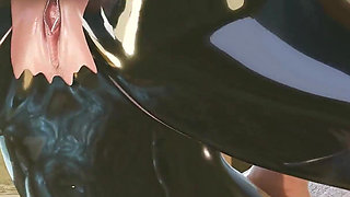 Megaera Saveass Lustful Woman Intensely Fucked by Massive Monster Cock in Hardcore Anal Sex with Cum-thirsty Ass and Gap