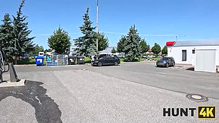 HUNT4K: Hot Brunette Mia Trejsi Picked Up for Cash in Abandoned House - POV Hardcore Sex with Natural Tits